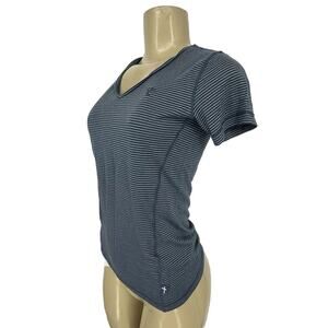 Fjallraven Abisko Cool T-Shirt XS Women Short Sleeve Striped 31-25